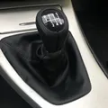 Pomello del cambio per auto 5 velocità 6 velocità adatto per BMW E90 E91 E92 LHD cambio manuale maniglia leva con stivale in pelle PU