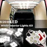 Kit luci interne a LED 8/20/40 per camion rimorchio Sprinter Ducato Transit 40Led Kit luci interne