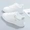 Scarpe da donna Estate Suola spessa Bianca Primavera Autunno Piattaforma traspirante Tennis Donna