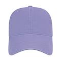 CAP AMERICA I1002 Relaxed Golf Dad Hat in Lavender size Adjustable | Cotton Chino Twill