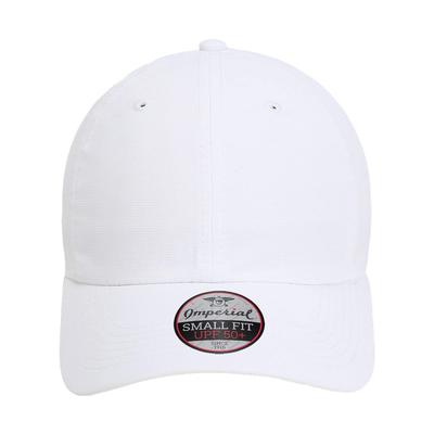 Imperial L338 The Hinsen Performance Ponytail Cap in White size Adjustable | Polyester
