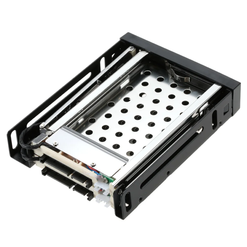 Dual Bay 2,5 Zoll SATA III Festplatte HDD & SSD Tray Caddy Interne mobile Rack-Gehäuse-Dockingstation Hot Swap für Desktop Image