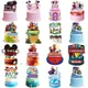 Disney Princess Cake Decoration Frozen Cake Cupcake Toppers Cake Flag for Baby Shower Happy Birthday