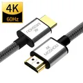 4K HDMI 2 0 b 2 0 Kabel 4K @ 60Hz HDR ARC Video stecker auf stecker für Apple TV PS4 NS Projektor