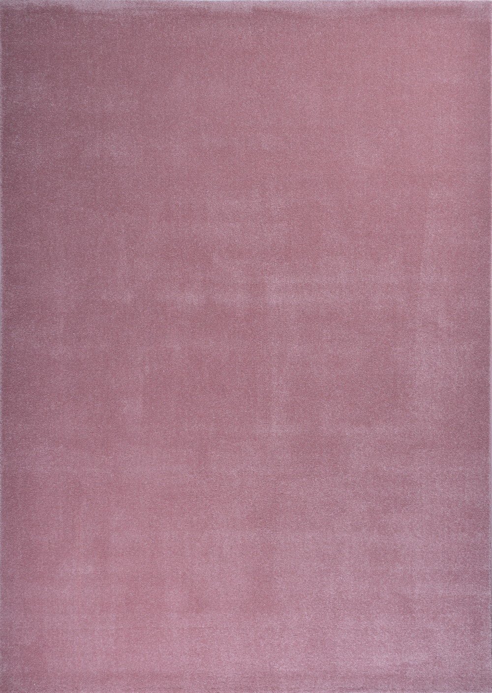 Tapis uni à poils ras - rose - 160x230 cm