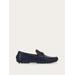 Driver With Gancini Ornament - Blue - Ferragamo Slip-Ons