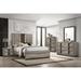 Eirena 4 Piece Light Brown Panel Bedroom Set