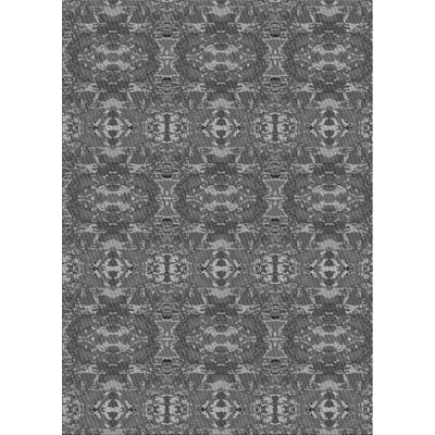 Ahgly Company Machine Washable Transitional Gray Wolf Gray Area Rugs