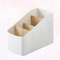 desktop storage basket 1PC Creative Wood and Plastic Desktop Storage Basket Multi-Compartment Storage Box Detachable Slot Style Organizer for Home Office