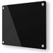 Dry Erase Board Wall Mount Non-Magnetic Floating Dry Erase Board Hanging Frameless White Board Board For Office And Home Walls Dry Erase Board For Wall (12 X18 Black)