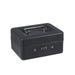 cash box with combination lock Cash Box with Combination Lock Thicken Durable Cash Box Safety Box Cash Store Cashier Box (Size S Black)