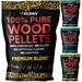 Wood - Grilling Smoker Tube Variety Pack - 100% Hickory Premium Blend 100% Oak Signature Sweetwood Blend - 2 Pound Bags