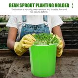 Plastic Bean Sprouting Pot Plastic Bean Sprouting Pot Nursery Bean Sprouts Planting Pot Home Planting Tool