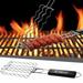 Chamoist Barbecue Accessories BBQ Barbecue Tools Sausage Barbecue Sausage Barbecue Net Stainless Steel Barbecue Net Outdoor Barbecue Rack Barbecue Clip