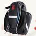 bike backseat bag 1PC Bag Tail Bag Waterproof Mountain Bike Seat Tube Bag Water Bottle Bag for Outdoor Cycling (Black and Grey)