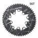 Bike Oval Disc 110 130BCD Chainring 54T 56T 58T For Mountain Road