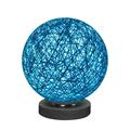 Tuphregyow 2023 Lamp Set Table Lamp 3D Usb Charging Led Rattan Moon Night Light Table Desk Moon Lamp