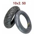 Mingyiq Electric Scooter 10x2.50 Tire + Inner Tube Set 10 Inch Thick Butyl Rubber