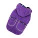 CICRKHB Small Dog Sweater Pet Cat Dog Casual Pockets Sweater Winter Warm Clothing Dress Clothes Pet Supplies Purple