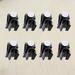 putter clamp 10PCS Club Clip Putter Clamp Clip On Holder Organizer Ball Marker for Accessories Supplies (Black)