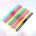 Silicon Strap 10 PCs Silicon Strap Torch Phone Flashlight Bands Elastic Bandage Light Mount Holder Bike Accessories for Mountain Road Bike (Mixed Colors)