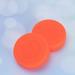 ice hockey pucks 10 Pcs Adjustable Hardness Rubber Ice Hockey Pucks Matte Hockey Balls Sports Supplies for Roller Street Hockey(Orange)