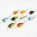 Kaesi 1 Pc 4.5cm Lifelike Crankbait Plastic Hard 3D Eyes Bait Fishing Lure Tackle Hook Style 4