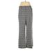 Ann Taylor LOFT Dress Pants - High Rise: Gray Bottoms - Women's Size 10