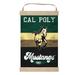 Cal Poly Mustangs Reversible Retro Logo Banner Sign