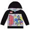 Preschool Black Justice League Graphic Quarter-Zip Hoodie