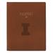 Fossil Brown Illinois Fighting Illini Travel RFID Passport Case