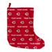 Chad & Jake Cincinnati Reds Personalized Holiday Stocking