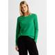 Rundhalsshirt CECIL Gr. XL (44), grün (easy green) Damen Shirts Jersey