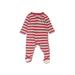 Little Wonders Long Sleeve Outfit: Red Bottoms - Size 6-9 Month