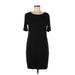 White House Black Market Casual Dress: Black Dresses - Women's Size Medium