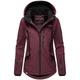 Softshelljacke MARIKOO "Mount-Cho-Oyu" Gr. M, rot (weinrot) Damen Jacken Softshelljacken