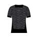 Icebreaker 125 ZoneKnit Short Sleeve IB Topo T-Shirt - Men's Graphite/Black/Aop Extra Large IB0A56QCA53XL