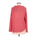 Old Navy Pullover Sweater: Red Print Tops - Women's Size Large