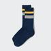 Men's Pile-Lined Socks with Deodorizing | Navy | US8-US11 | UNIQLO US