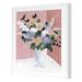 Grand Image Home Floral Study 6 by Stefano Altamura - Single Picture Frame Print Paper in Gray | 30" H x 24" W x 1.25" D | Wayfair