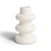 Birch Lane™ Anella 8" Ceramic Three Ribbed Vase - Contemporary Abstract Vase - Stylish Home or Office Decor Ceramic | 8 H x 5 W x 5 D in | Wayfair