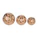 Mercer41 Ceramic Set Of 3 4/5/6", Orbs Porcelain/Ceramic in Pink | 6 H x 6 W x 6 D in | Wayfair D4FD7EAF2626479CA13E358C75118C1B