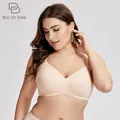 Soutien-gorge triangle sans couture pour femme bonnet doux sans fil léger rembourré doux et