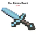 Minecraft My World Design Steve Blue Diamond Sword brûleur Mosaic Sword Mine with Hache Toy