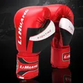 Gants de Kick Boxing pour Hommes et Femmes PU Karaté Muay Thai GufamilDe Boxbones Free NingMMA