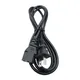 Câble d'alimentation AC pour ordinateur portable cordon d'alimentation chargeur PC prise UE et