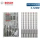 Bosch-Jeu de forets à percussion SDS Plus pour béton diamètre 6-12mm manche rond accessoires