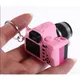Mini porte-clés d'appareil photo SLR porte-clés de voiture porte-clés lampe de poche LED Kaca