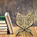 Support en bois de la Bible pour Eid Mubarak Kuran Projecan Koran support d'étagère de lecture de