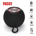 Haut-parleur Bluetooth portable sans fil Mini Bass Boombox Haut-parleur LED IPX7 Lecteur de